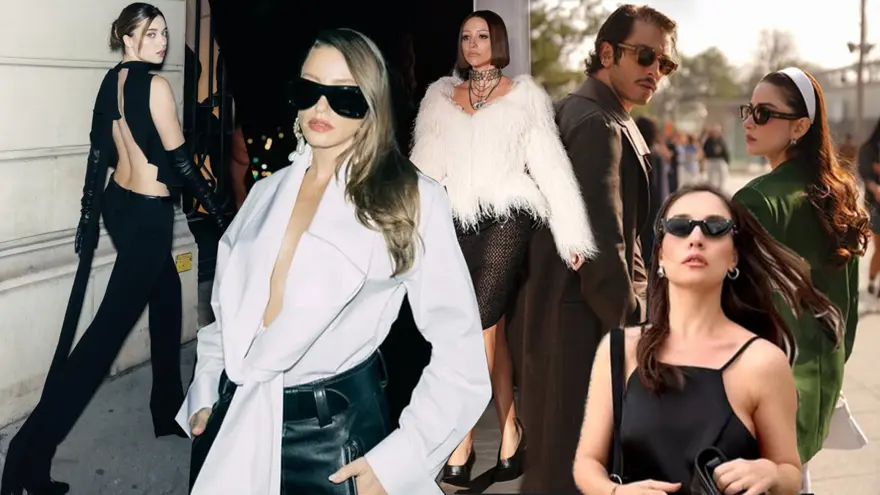 Paris Moda Haftası’na damga vurdular. Türk yıldızların şıklık yarışı